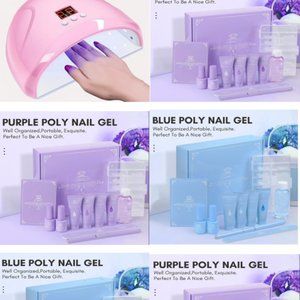 LAST CHANCE to buy by DEC 31st-36W LED Lamp + 10 KITS -Makartt Poly Nail kits
